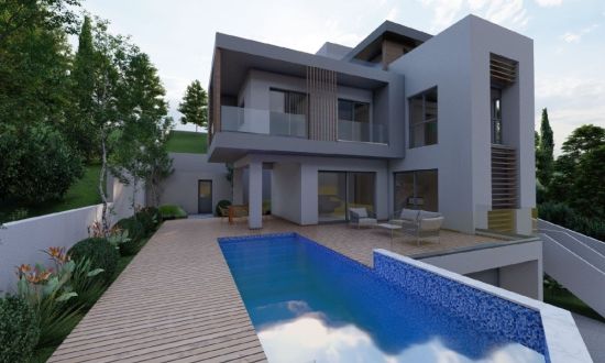 4 Bedroom Villa In Agios Athanasios