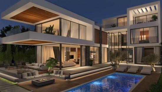 7 And 8 Bedroom Ultra-Luxurious Villa In Kissonerga