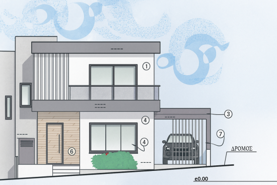 4 Bedroom Semi-Detached House In Laiki Lefkothea