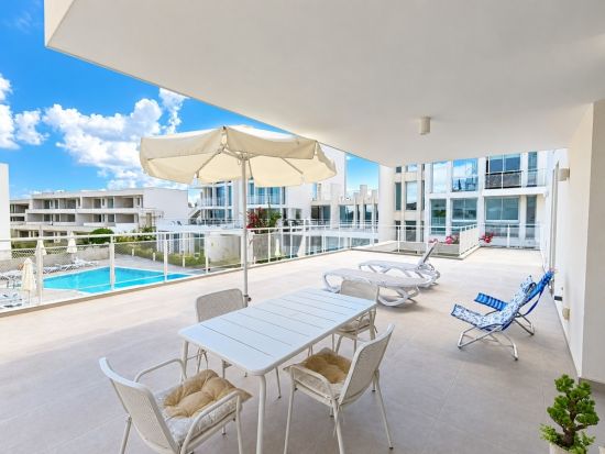 Contemporary 2 Bedroom Apartment With Large Balcony In Kapparis