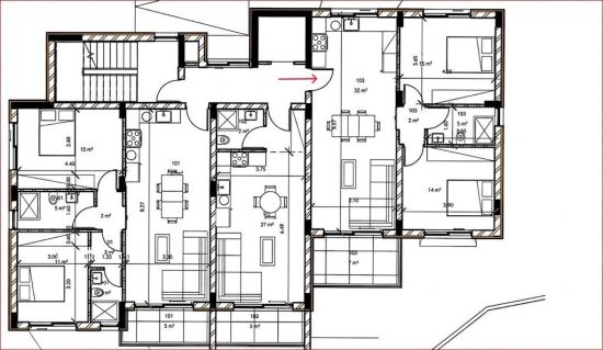 2 Bedroom Apartment In Pareklissia With Mountain Views